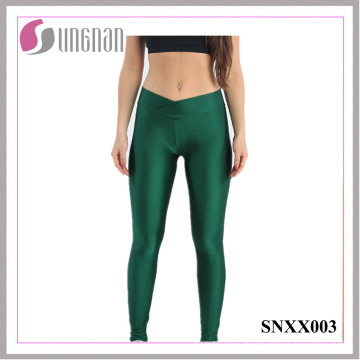 Pantalones cortos de la aptitud de los pantalones de la alta cintura 2015 (SNXX003)